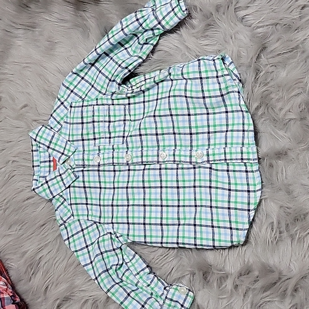 Carters Flannel button down